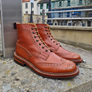 Trickers Stow - Marron Antique Dainite or Leather Sole UK 7.5 *ex Display