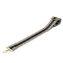 Ellie Beaumont Crossbody Strap Black/ Gold Metallic strap