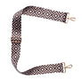 Ellie Beaumont Crossbody Strap Blue Diamond