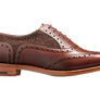 Barker Freya - Walnut Calf / Tweed UK 6.5