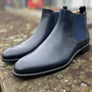 Giorgio Navy Blue Chelsea Boot