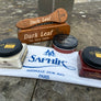 Cheaney / Saphir Dark Leaf Engraved Shoe Polish Set