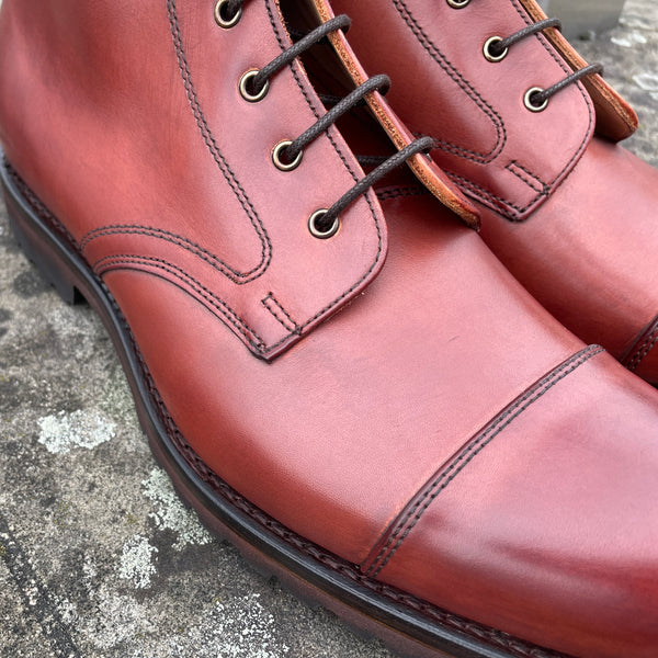 Cheaney trafalgar capped derby boot on sale