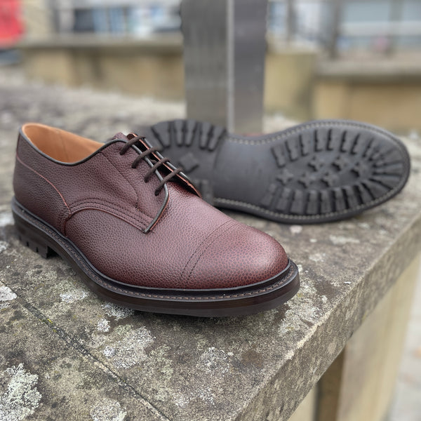 Trickers Matlock - Brown Zug Grain 6 Wide Fitting – The Shoe Healer
