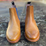 Barker Violet - Cedar Calf / Blue Elastic