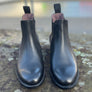 Barker Violet - Black Calf