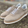 Giorgio Beige Suede Summer Shoe Custom Made For The Shoe Healer