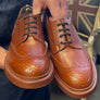 Tricker's Bourton - Marron Antique UK 9 *ex display