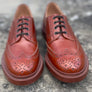 Tricker's Bourton - Marron Antique UK 9 *ex display