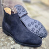 Barker Sutton - Black Waxy Suede