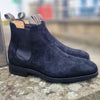 Barker Sutton - Black Waxy Suede