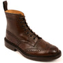 Trickers Stow - Espresso Burnished Dainite or Leather Sole