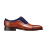 Barker Nicholas - Antique Rosewood / Navy Suede