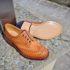Trickers Bourton - C-Shade Tan / Leather Sole