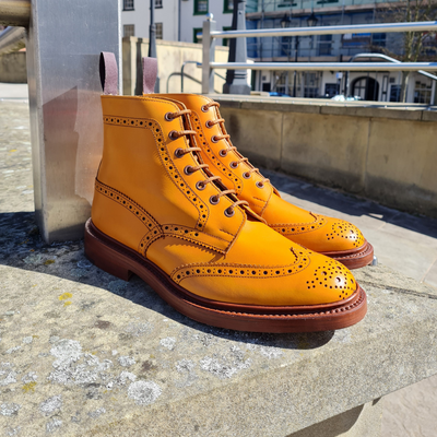 Trickers Stow - Acorn Antique Dainite or Leather Sole