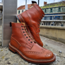 Trickers Stow - Marron Antique Dainite or Leather Sole UK 7.5 *ex Display