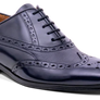 Barker Bampton - Navy Hi Shine / Grain