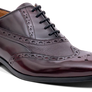 Barker Bampton - Burgundy Hi-Shine / Grain