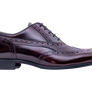 Barker Bampton - Burgundy Hi-Shine / Grain
