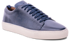Barker Paisley Sneaker - Navy Hand Painted