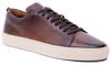 Barker Paisley Sneaker - Chestnut Hand Painted