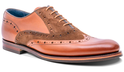 Barker Abingdon - Chestnut Calf / Polo Suede