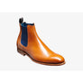 Barker Hopper - Cedar Calf / Navy Elastic