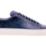 Barker Paisley Sneaker - Navy Hand Painted