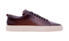 Barker Paisley Sneaker - Chestnut Hand Painted