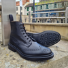 Trickers Stow - Black Calf Dainite Or Leather Sole Dainite