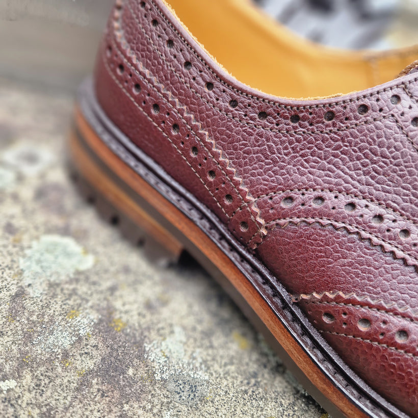 Trickers Ilkley - Brown Zug Grain / UK 6.5 *Modified – The Shoe Healer