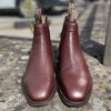 Ian Harold Boot Company - Avon Kangaroo Chocolate Brown