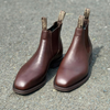 Ian Harold Boot Company - Avon Kangaroo Chocolate Brown