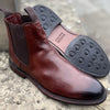 Barker Wick in Rosewood Dip Dyed pull on boot G fit