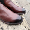 Barker Wick in Rosewood Dip Dyed pull on boot G fit