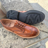 Trickers Bourton - Chestnut- Brown Ridgeway Sole