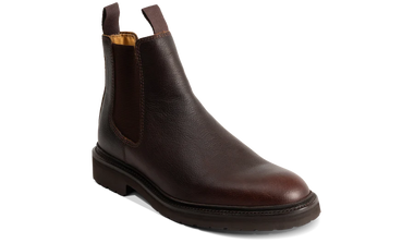 Barker Camborne - Brown Pull Up Grain G fitting