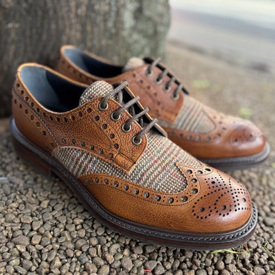 Cheaney Avon R Almond Grain and Tweed UK 8.5