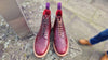 Gregory in Burgundy Cutter leather Tricker's MTO exclusive to The Shoe Healer