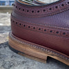 Cheaney Hoxton - Burgundy Hatched Grain UK 7.5