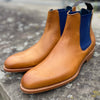 Barker Hopper - Cedar Calf / Navy Elastic / UK 7