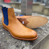 Barker Hopper - Cedar Calf / Navy Elastic / UK 7