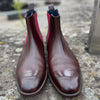 Barker Hopper - Dark Walnut / Burgundy Ex Display / UK 10