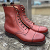 Cheaney Trafalgar Capped Derby Boot in Dark Leaf Calf Leather