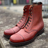 Cheaney Trafalgar Capped Derby Boot in Dark Leaf Calf Leather