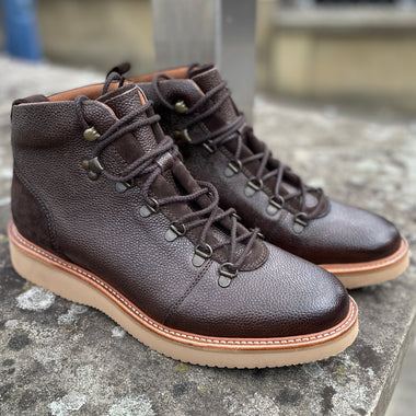Barker Frank - Choc Grain / Choc Suede / UK 11