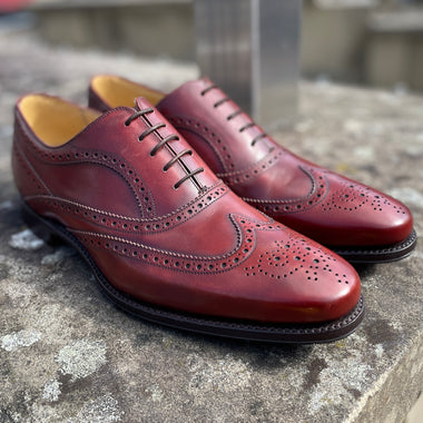 Barker Turing - Cherry Calf UK 9.5