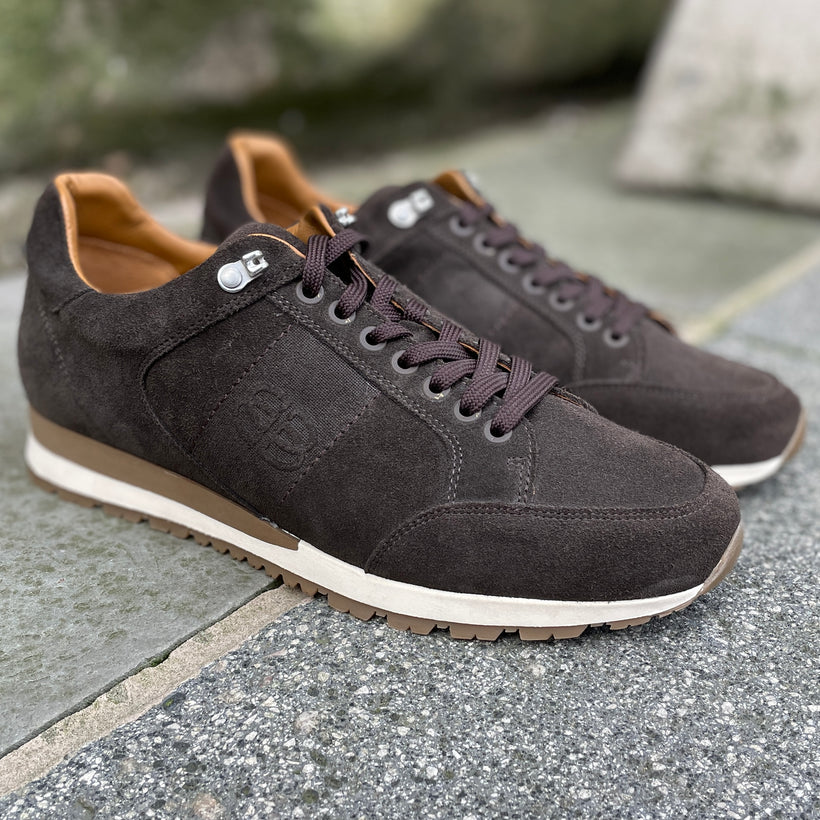 Barker Seb Dark Brown Suede – The Shoe Healer