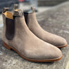 Barker Mansfield - Taupe Suede / Leather Sole / UK 10