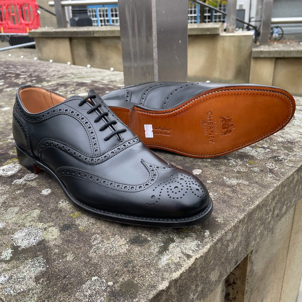 JOSEPH CHEANEY ARTHUR Ⅲ / ブラックUK7.5 Cheaney Arthur III - Black Calf F Fitting – The Shoe Healer